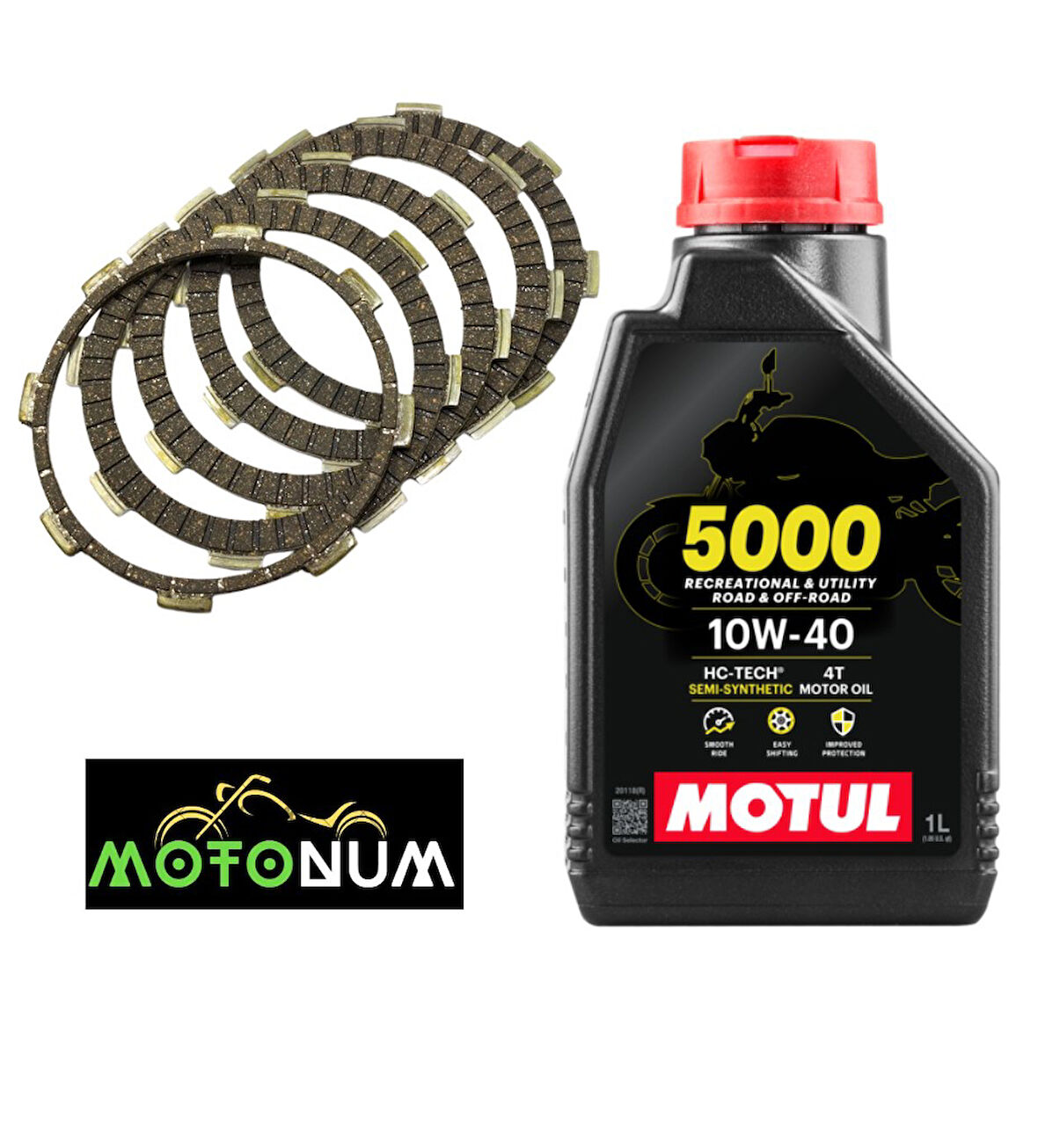 Mondial Masti Balata Yağlı Bakım seti Motul 5000 10w40 M0312