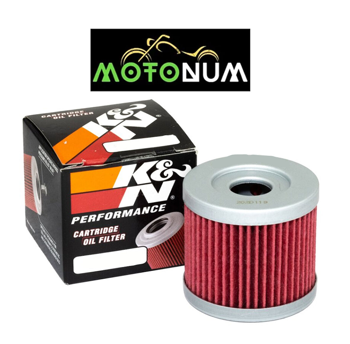 Rks Titanik 150 Yağ Filtresi K&N M0025