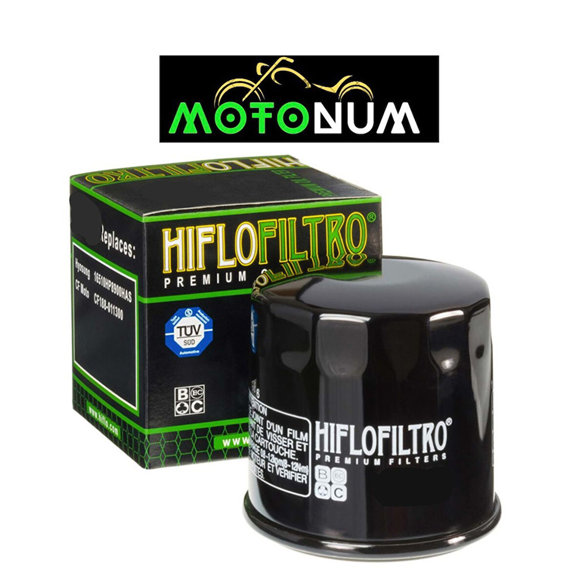 Segway Snarler 570 Yağ Filtresi Hiflo M0036