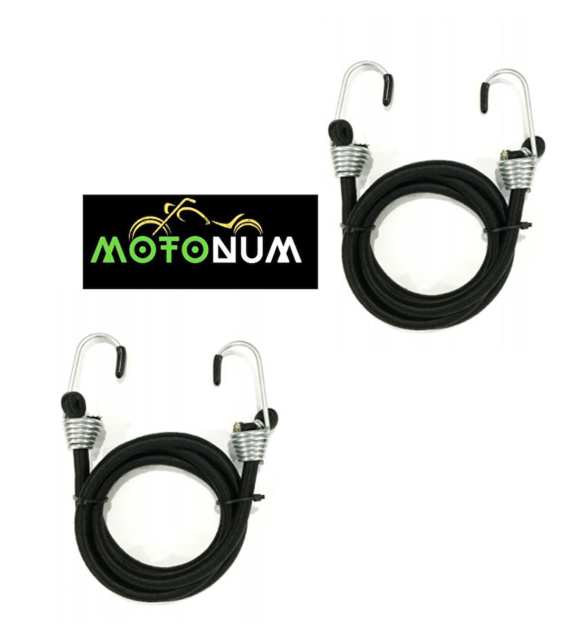 Bagaj Lastiği 1 Metre Kancalı Siyah 2 Adet M0146