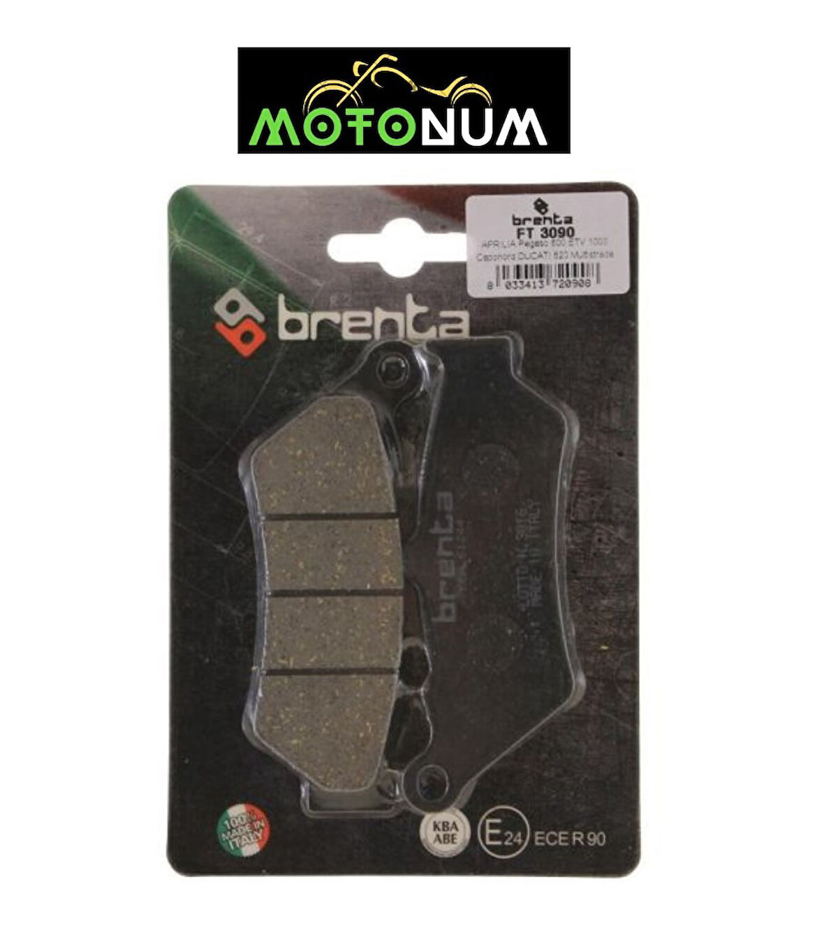 CF Moto NK 400 Ön Fren Balata  Brenta (made in italy)