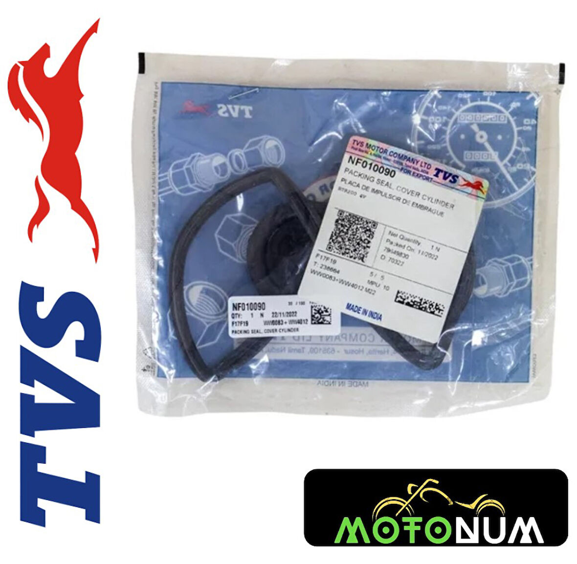 Tvs Apache Rtr 200 Külbütör Kapak Contası MTNNF010090