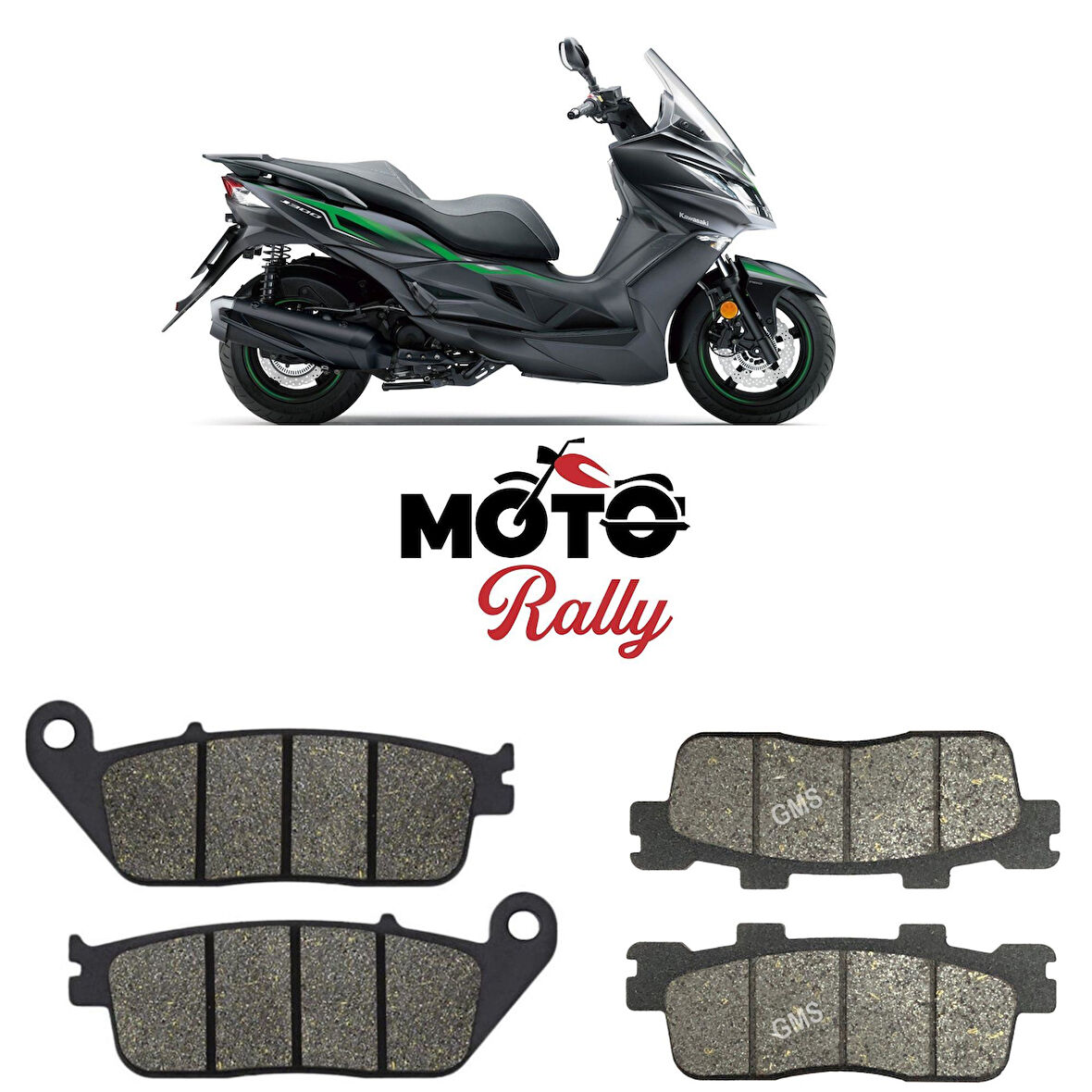 Kawasaki J 300 Fren Balata Takımı Ön Ve Arka