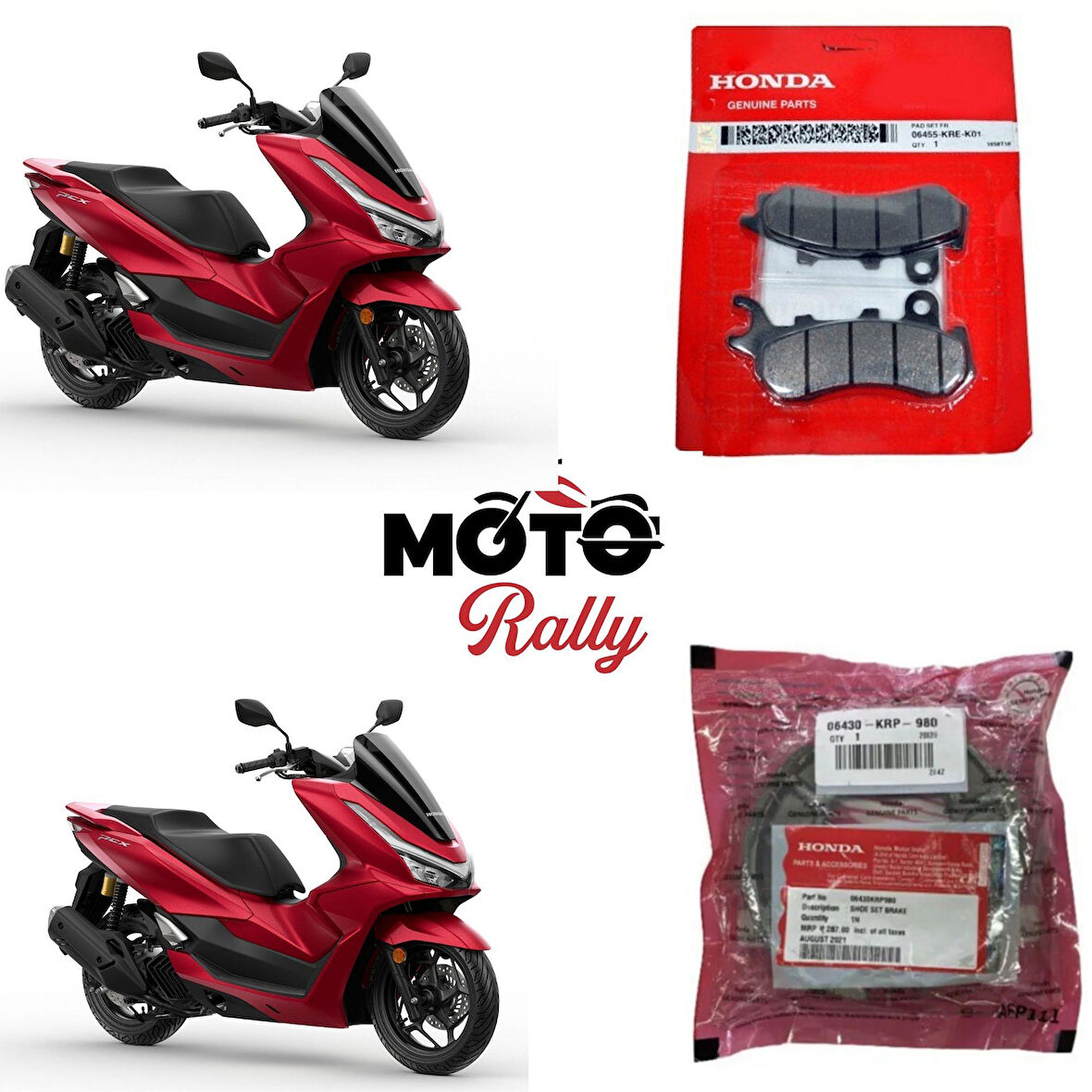 Honda Pcx 125 Fren Balata Takımı Ön Ve Arka 2757