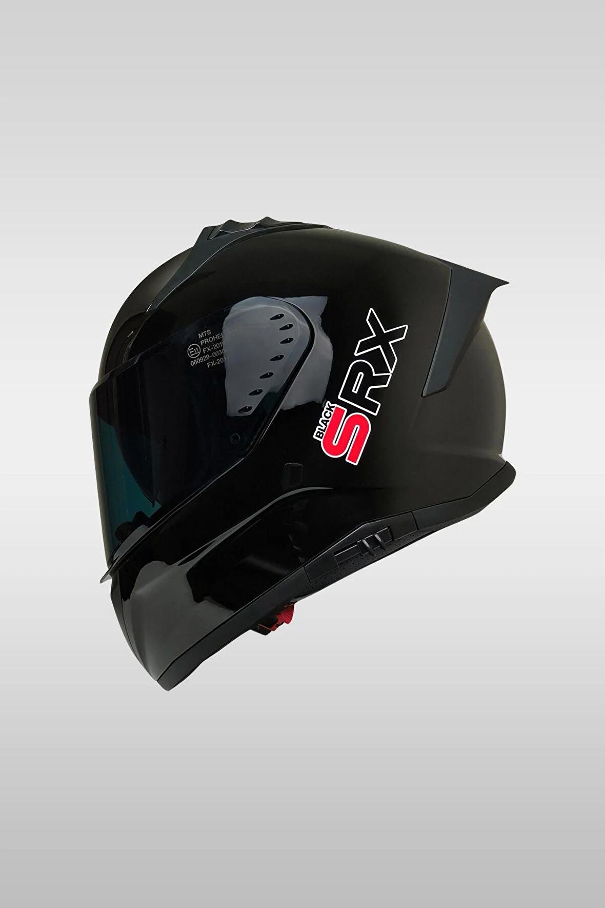 MTS M-801 Motosiklet Kaskı SRX Black
