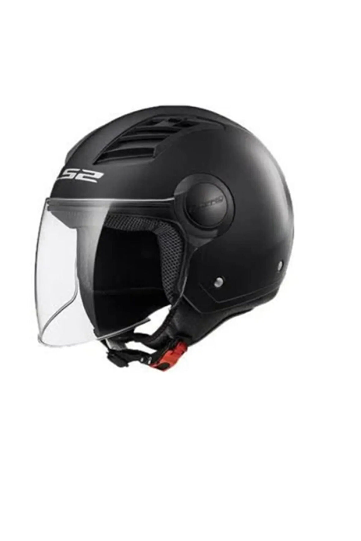 Kopya - Aırflow Mat Siyah Motosiklet Açık Kask