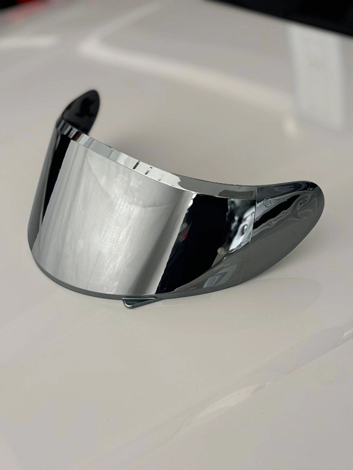 MT Helmets V12 Uyumlu SİLVER Vizör (STINGER 1/THUNDER 3 SV)