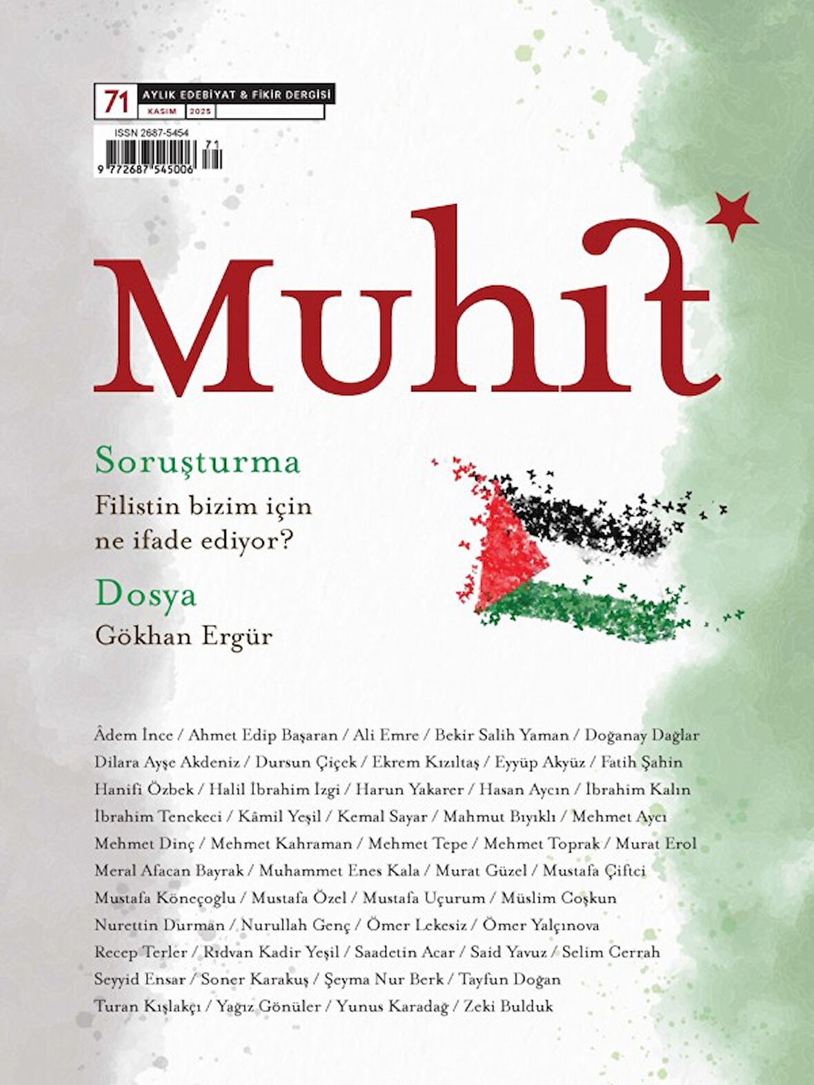 Muhit Dergi 71.Sayı Kasım 2025