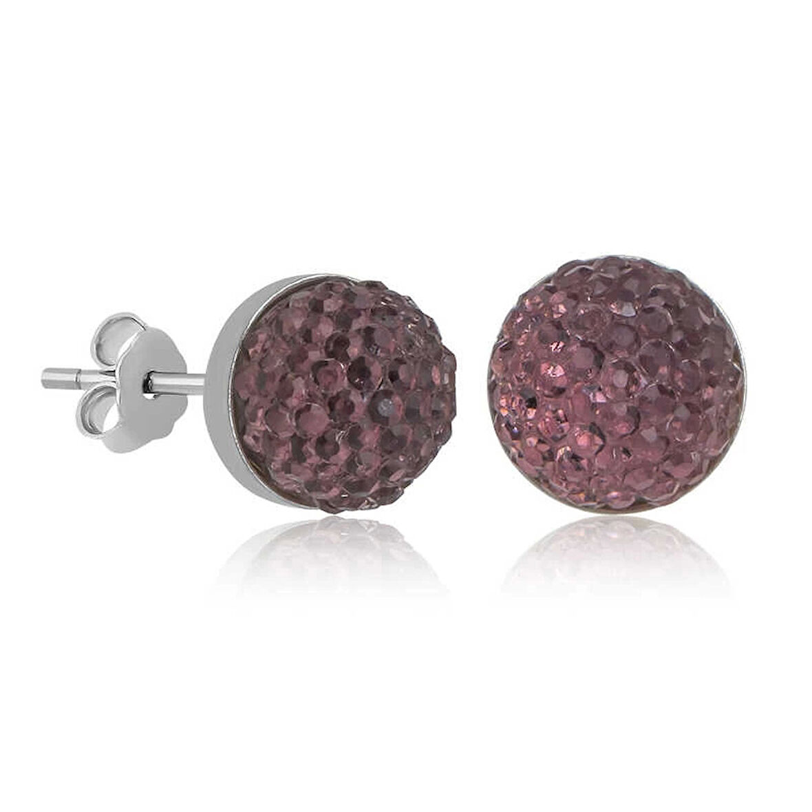 MuI MuI Gümüş Kristal Çivili Kadın Küpe