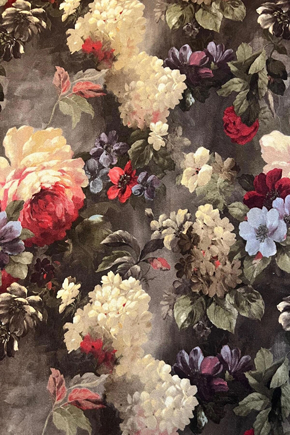 DÖŞEMELİK KUMAŞ-YIKANABİLİR KUMAŞ-ÇİÇEK DESENLİ (DİJİTAL BASKILI) KOLTUK KUMAŞI