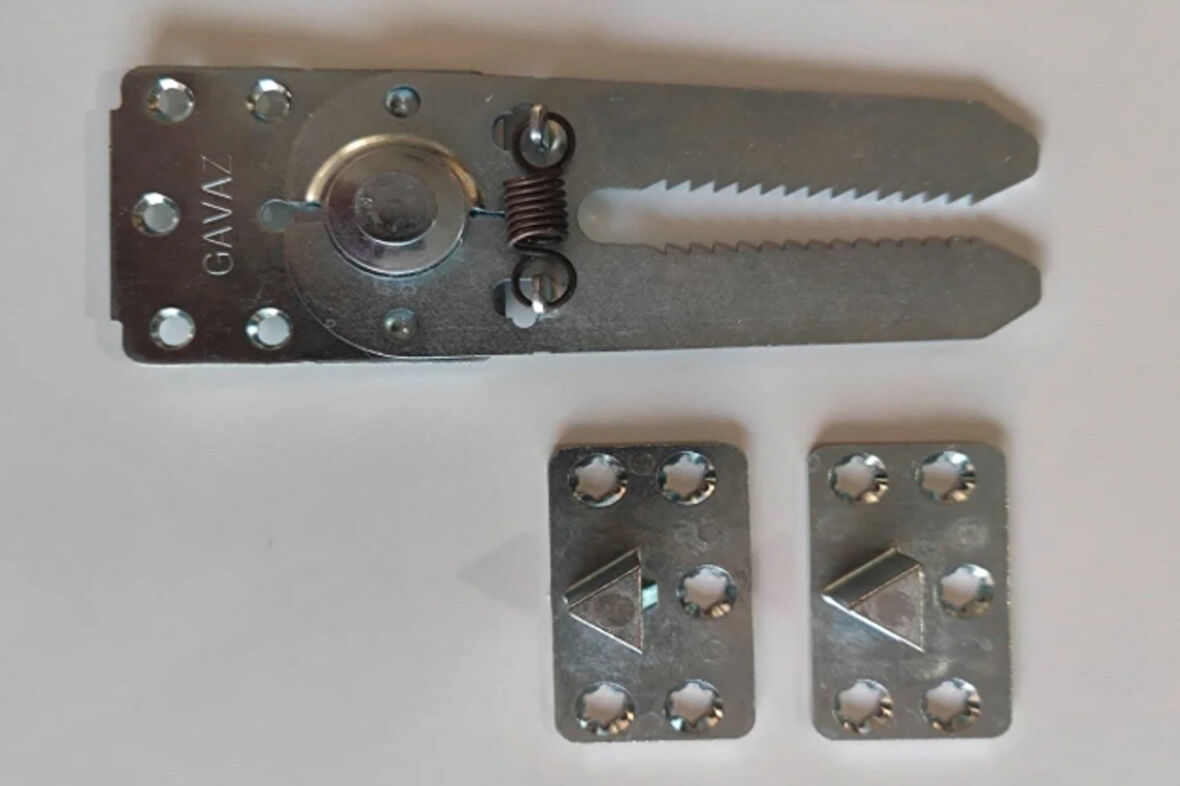 Metal Köşe Koltuk Birleştirici Aparatı - L Koltuk Birleştirme Aparatı - Timsah Koltuk Birleştirme