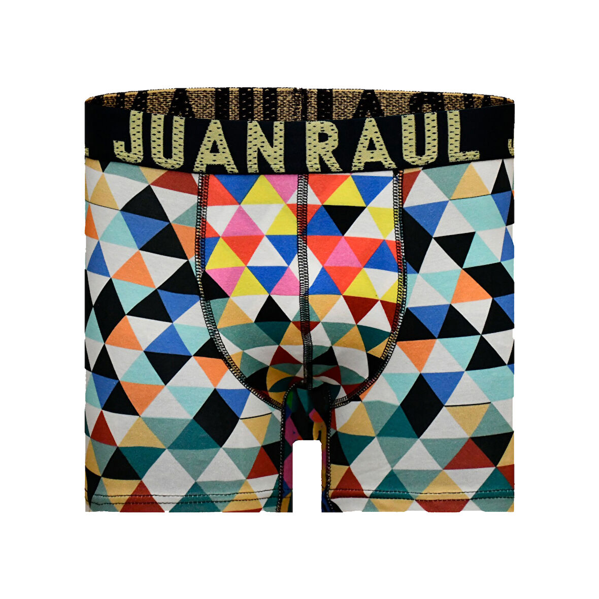 Munivy Juan Raul Origami Üçgen Desenli Renkli Rahat Erkek Boxer