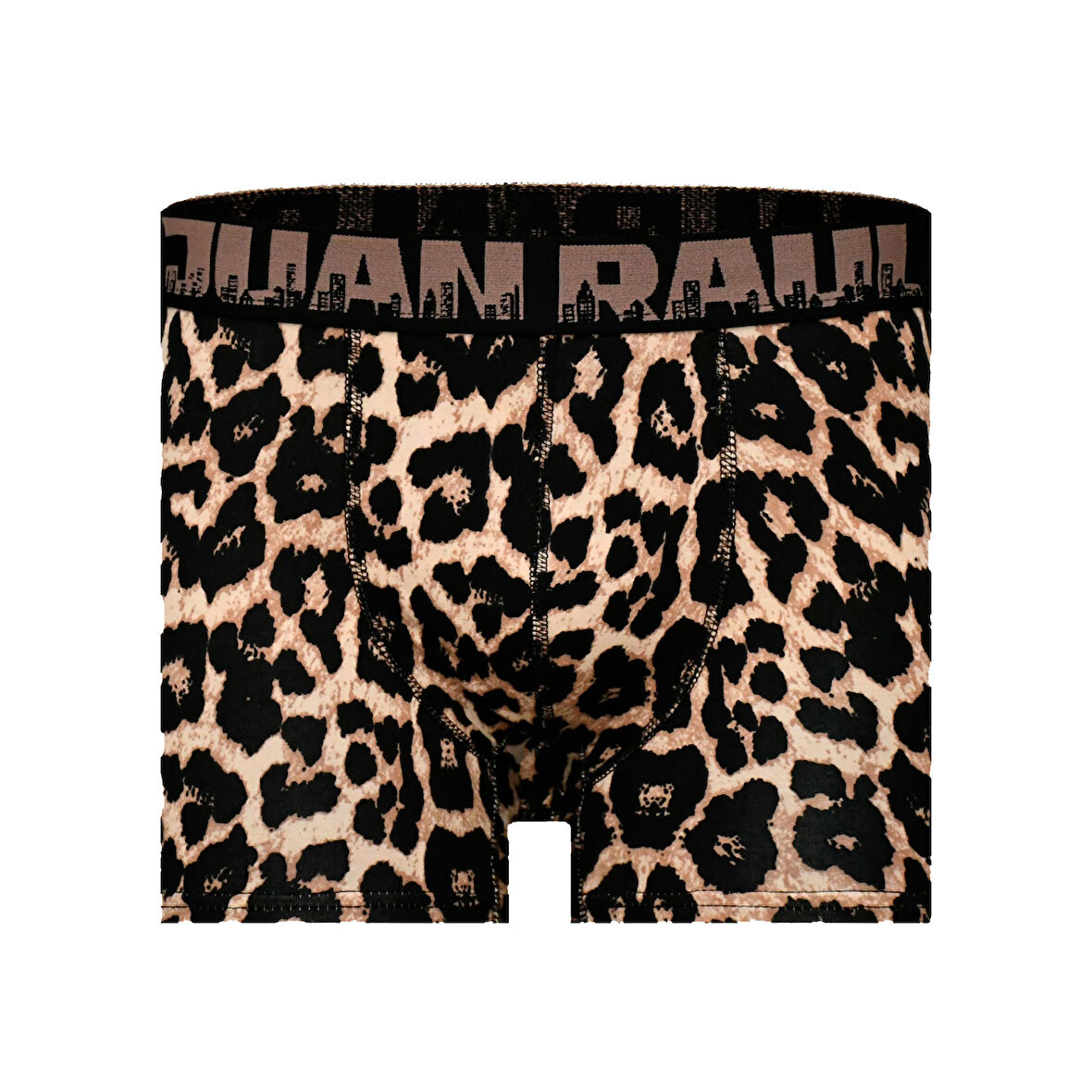 Munivy Juan Raul Leopar Desenli Renkli Rahat Erkek Boxer