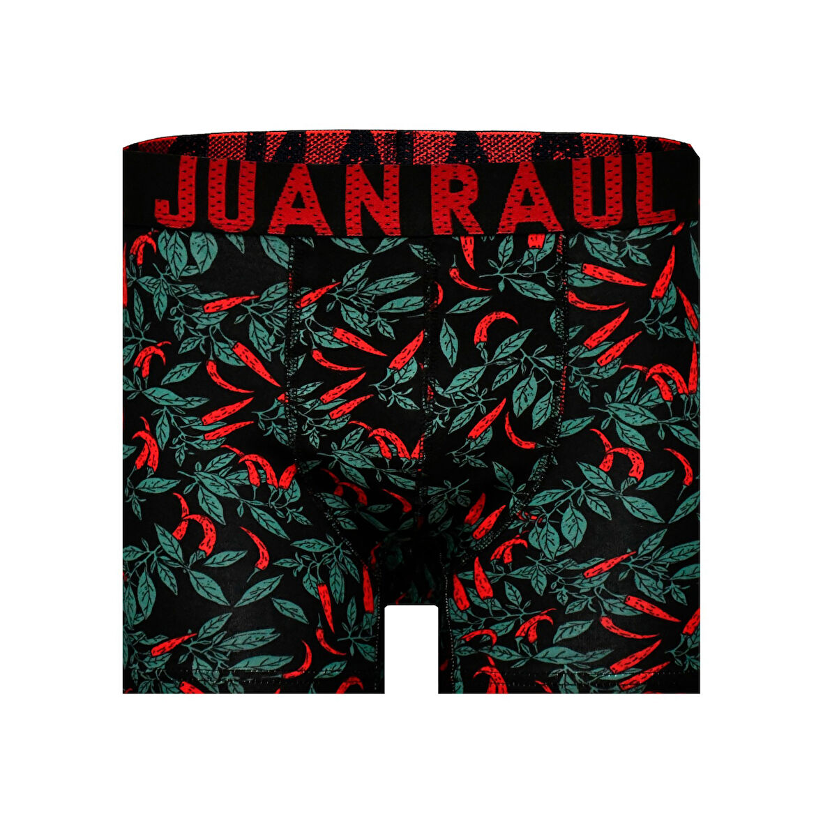 Munivy Juan Raul Biber Desenli Siyah Rahat Erkek Boxer