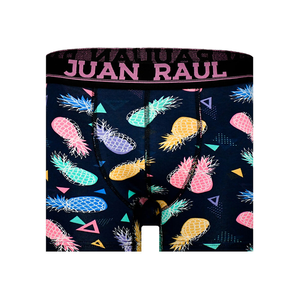 Munivy Juan Raul Ananas Desenli Lacivert Rahat Erkek Boxer