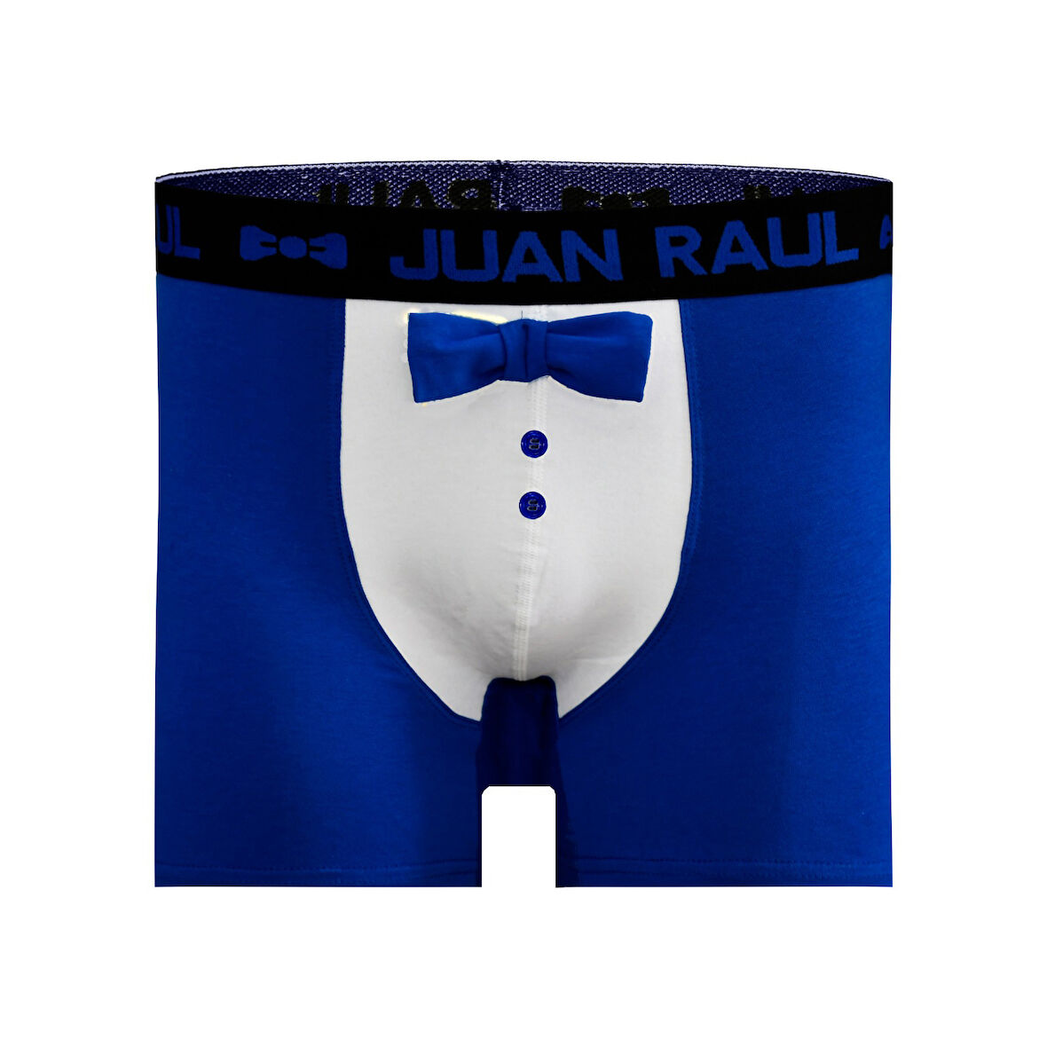 Munivy Juan Raul Papyon Desenli Mavi Rahat Erkek Boxer