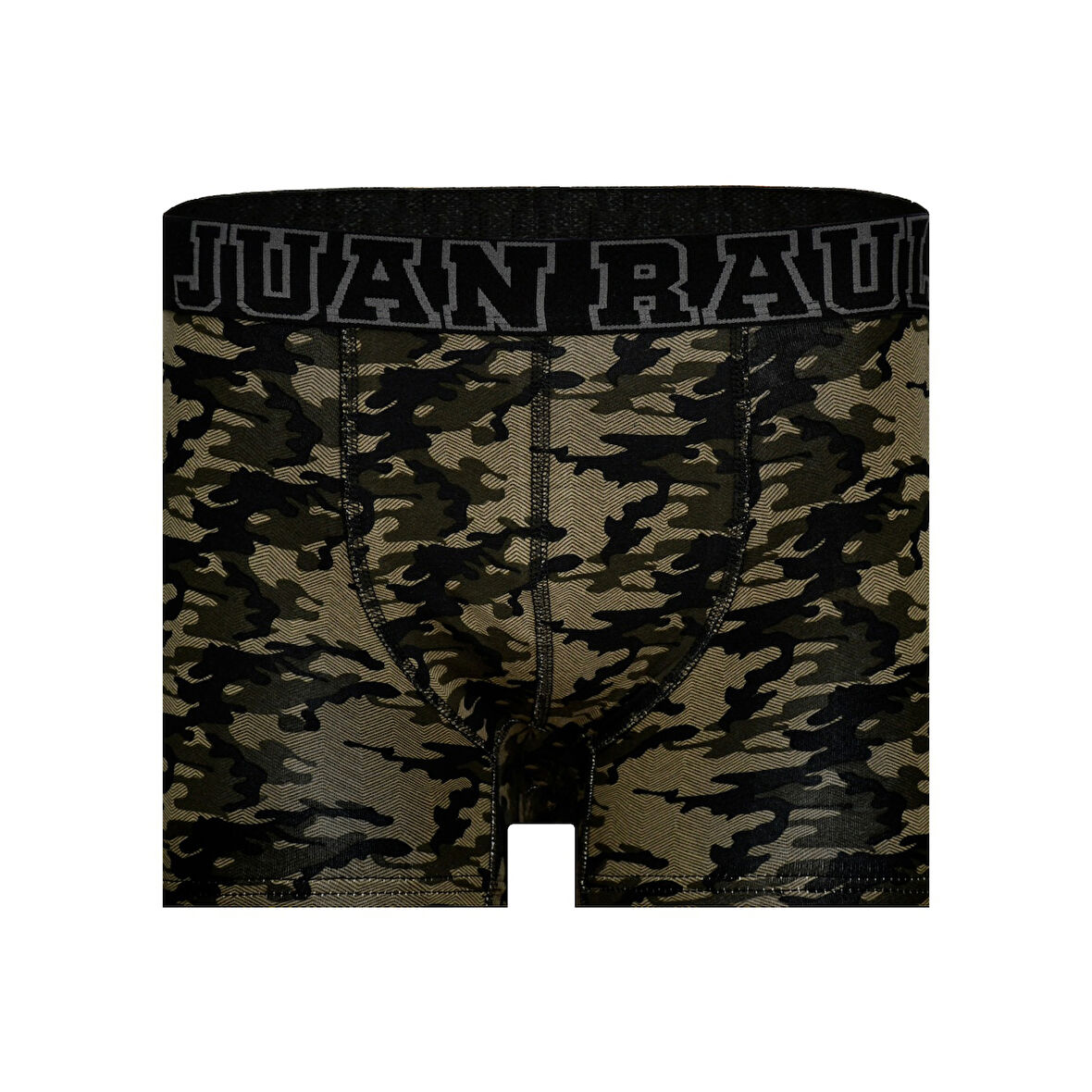 Munivy Juan Raul Kamuflaj Asker Desenli Yeşil Rahat Erkek Boxer