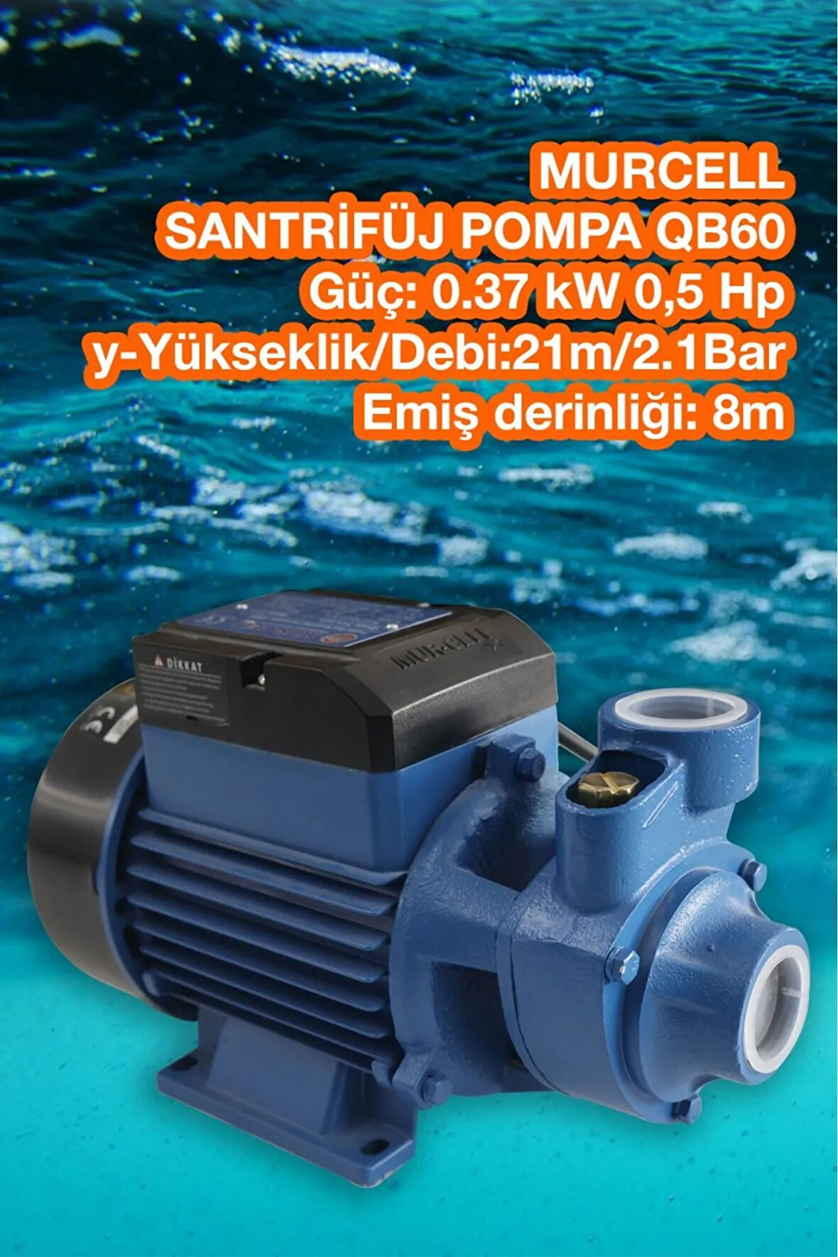 MURCELL SANTRİFÜJ POMPA QB60