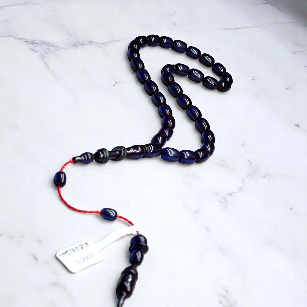 Ateş Kehribar Tesbih 30 CM