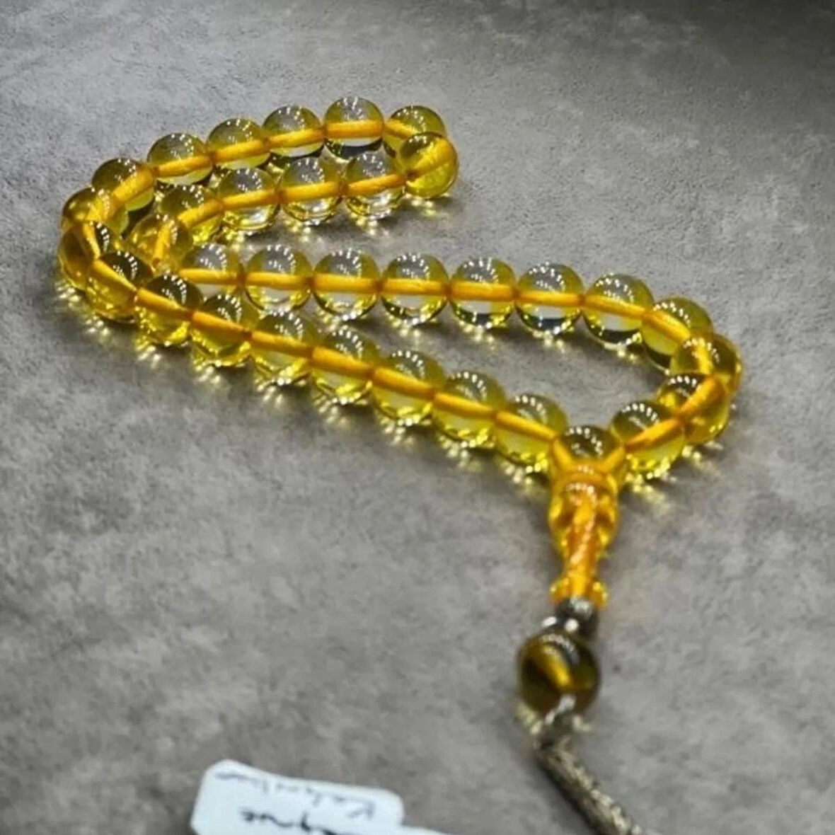  Beyrut Kehribar Tesbih 30 CM