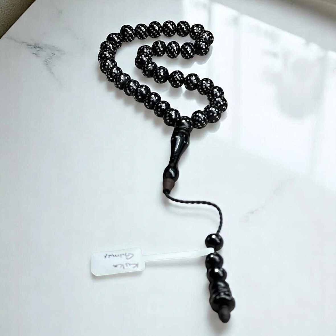 Kuka Gümüş Tesbih 30 CM
