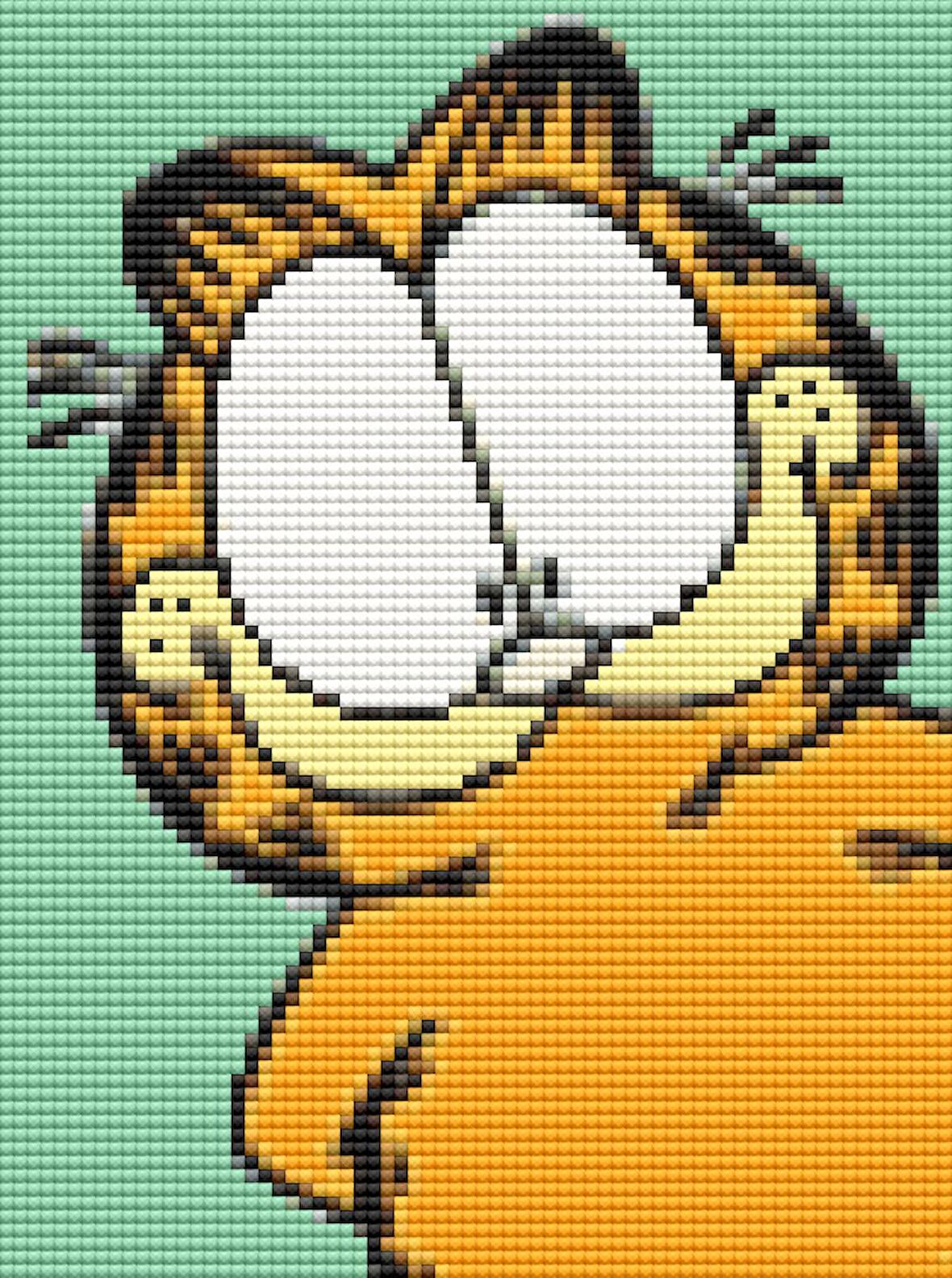 Movas Sanat "Garfield" | Mozaik Sticker | 17 X 23 Cm | E20203897