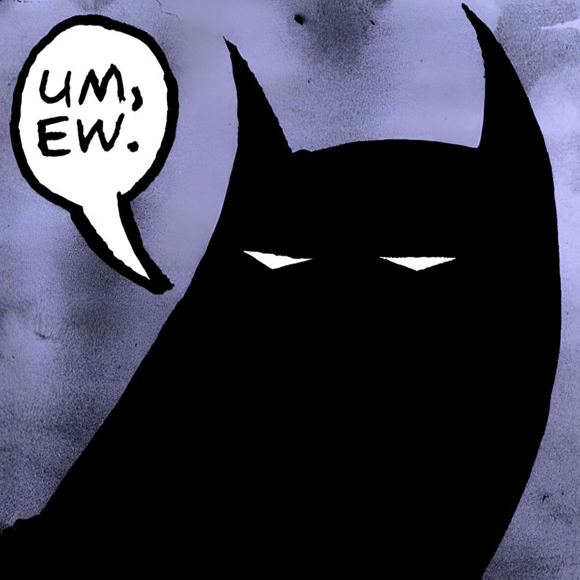 Movas Sanat"Um, Ew."|Batman Mozaik Puzzle| 20 x 20  | E20204014