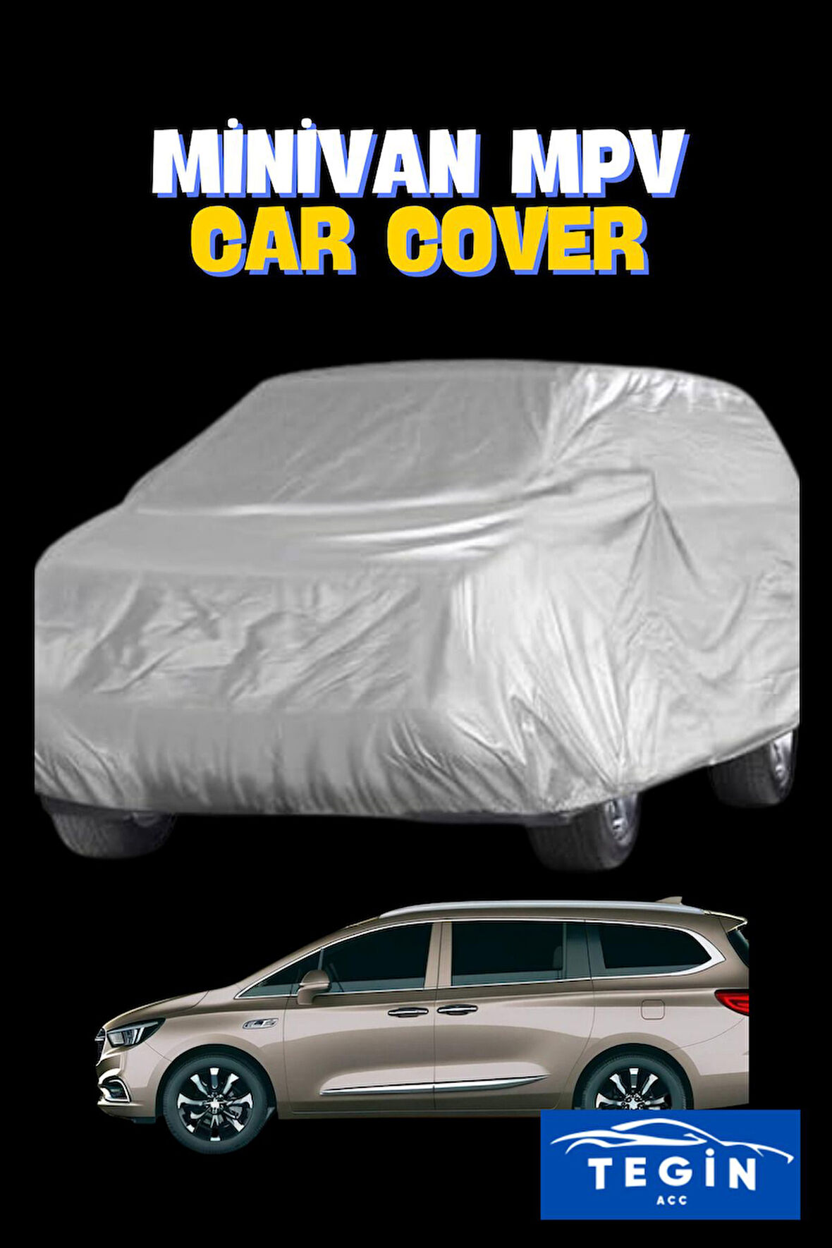 Honda Odyssey 1999 - 2004 MPV Uyumlu SolarBlock Araba Brandası Örtüsü