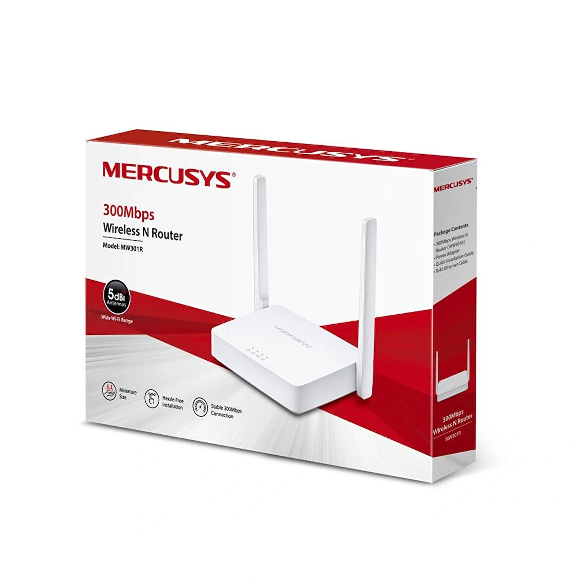 Mercusys MW301R 2 Port 300 Mbps Router