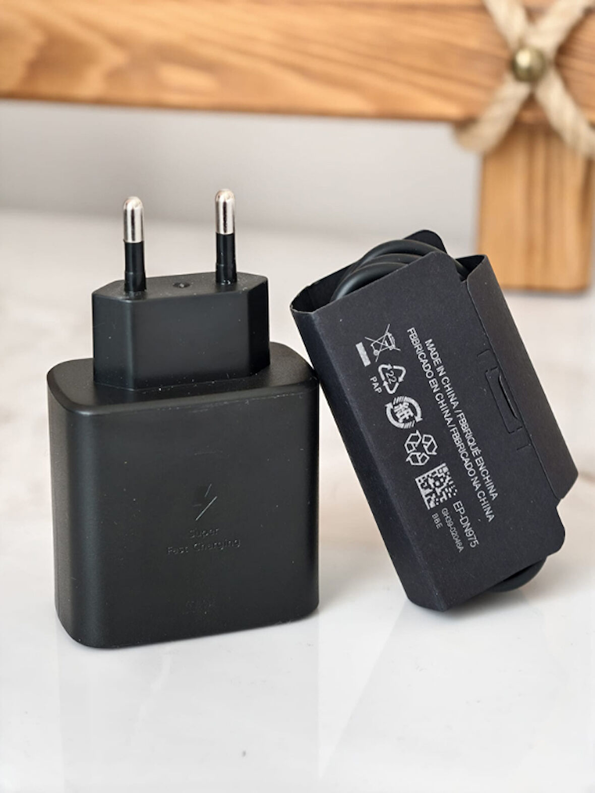 Samsung Galaxy S20 Ultra 5G Uyumlu İthal Şarj Aleti 45 Watt