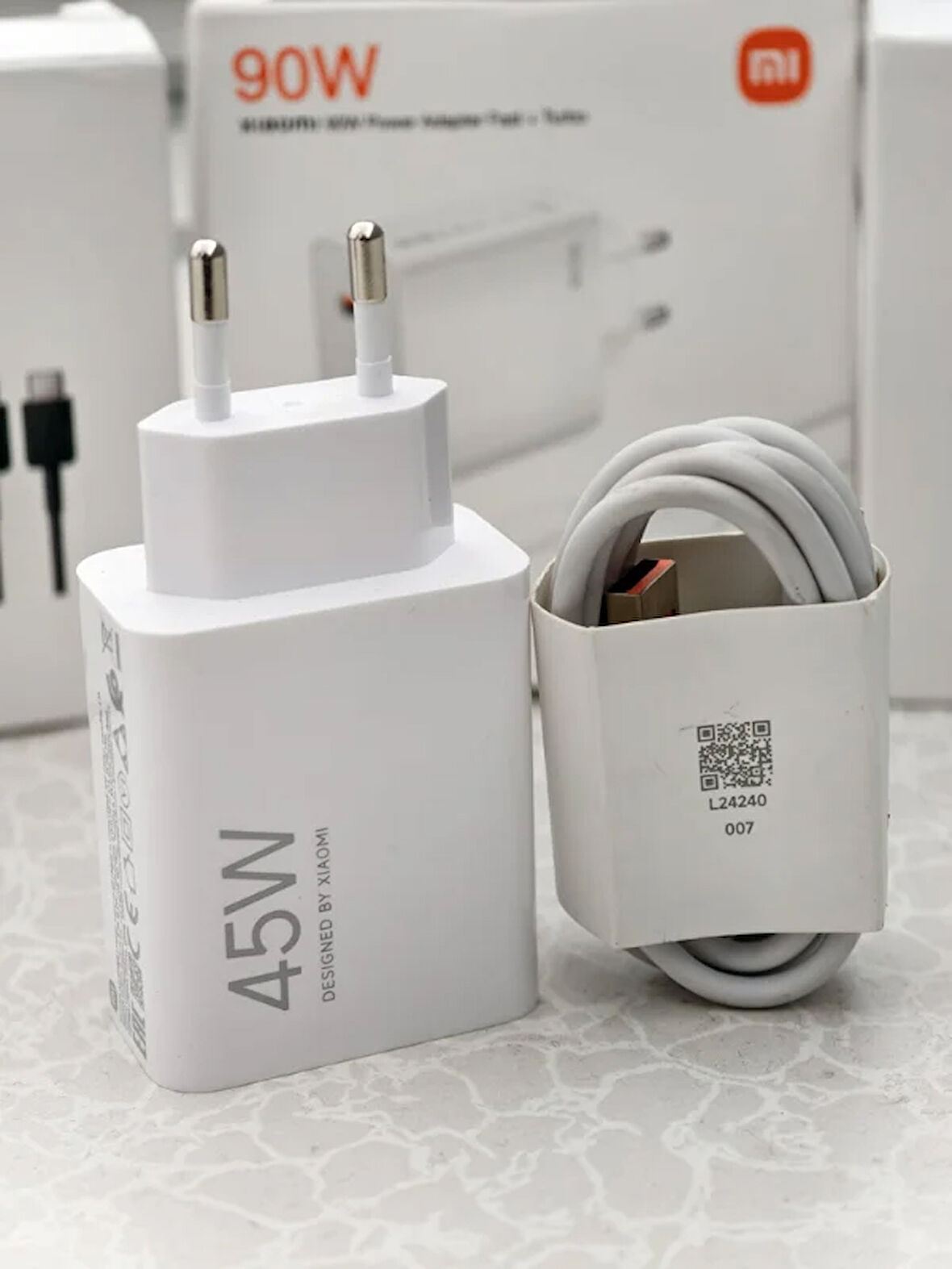 Xiaomi Redmi Note 14 5G Uyumlu Şarj Aleti 45 Watt MX0002