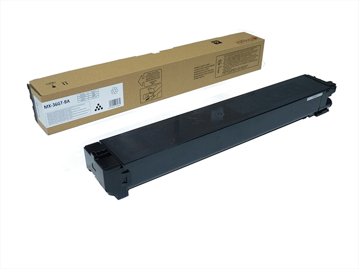 Sharp MX-36GTBA Siyah Toner Muadil, MX 2610N, 2615N, 3110N, 3115N, 3610N