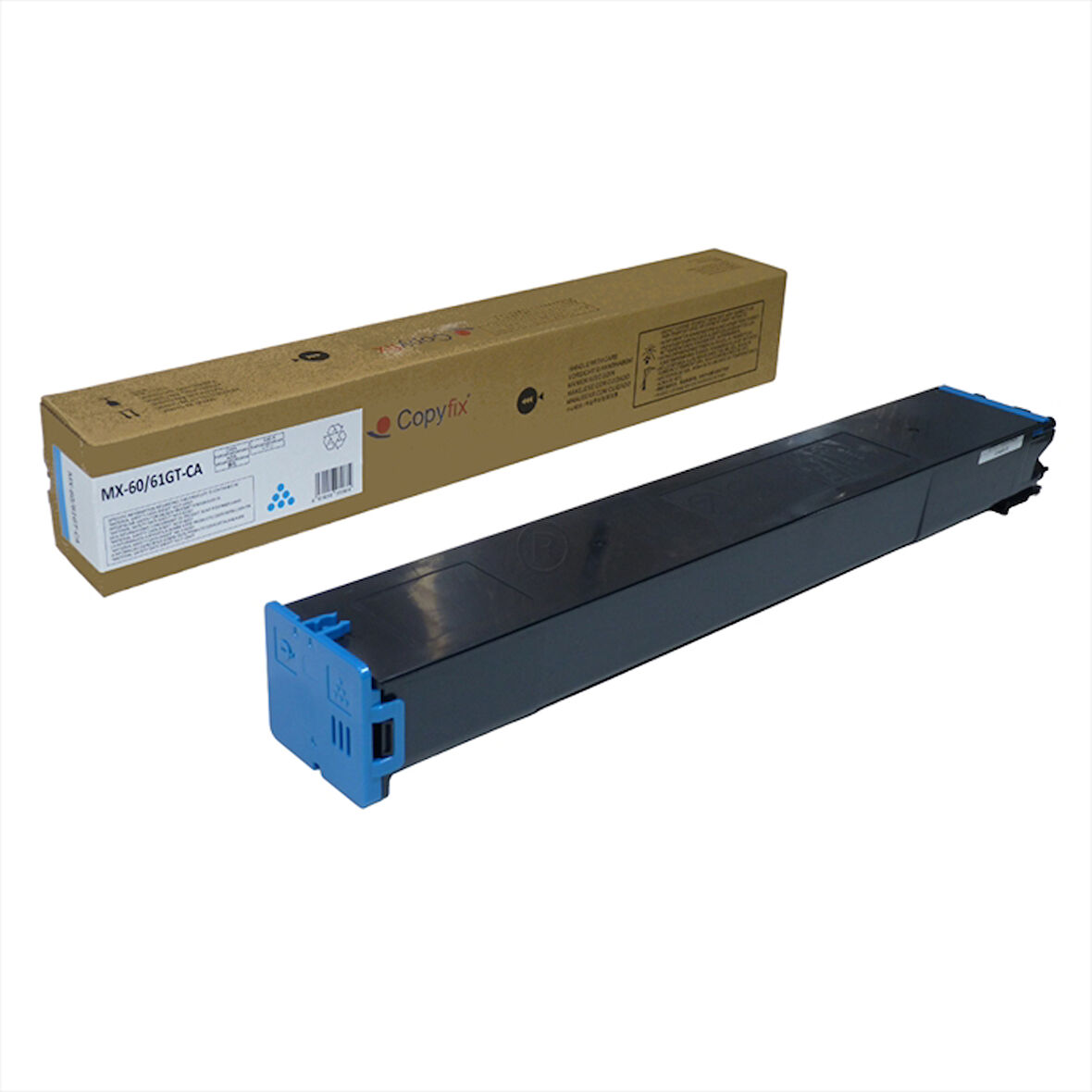Sharp MX-60GTCA Mavi Toner Muadil, MX-3560, MX-61GTCA