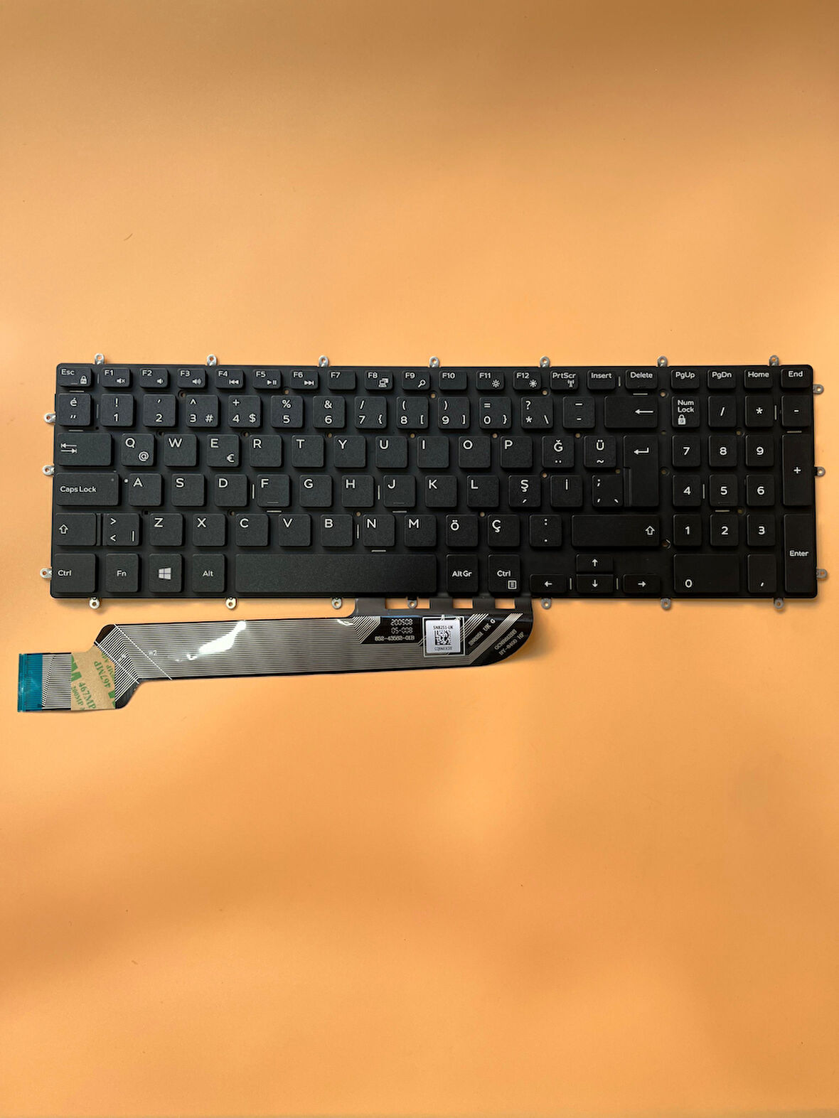 Dell P62F 15-7566 Inspiron 15 15R 15v-1316 3537 3521 Laptop Klavyesi Tuş Takımı TR