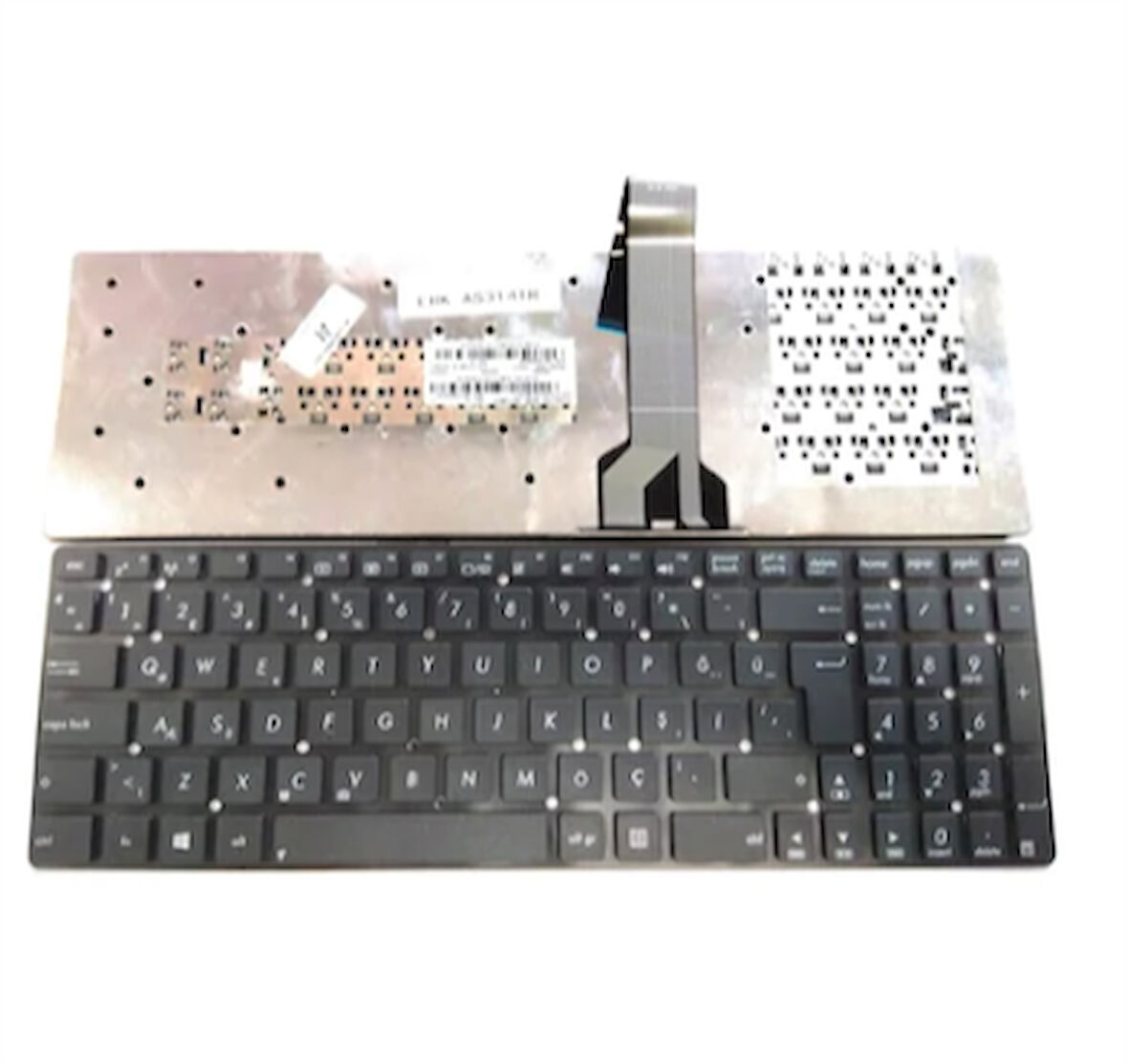 Asus X751 K55 K55DE K55A A75 A75V 0KN0-M21WB23   NSK-UGS1F   Laptop Klavye Tuş Takımı