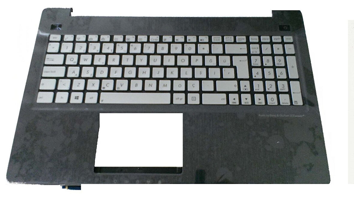 Asus UYUMLU Gri Ledli Orjinal Kasalı N550LF N550J N550JA N550JK N550JV N550JX Laptop Klavye Tuş Takımı