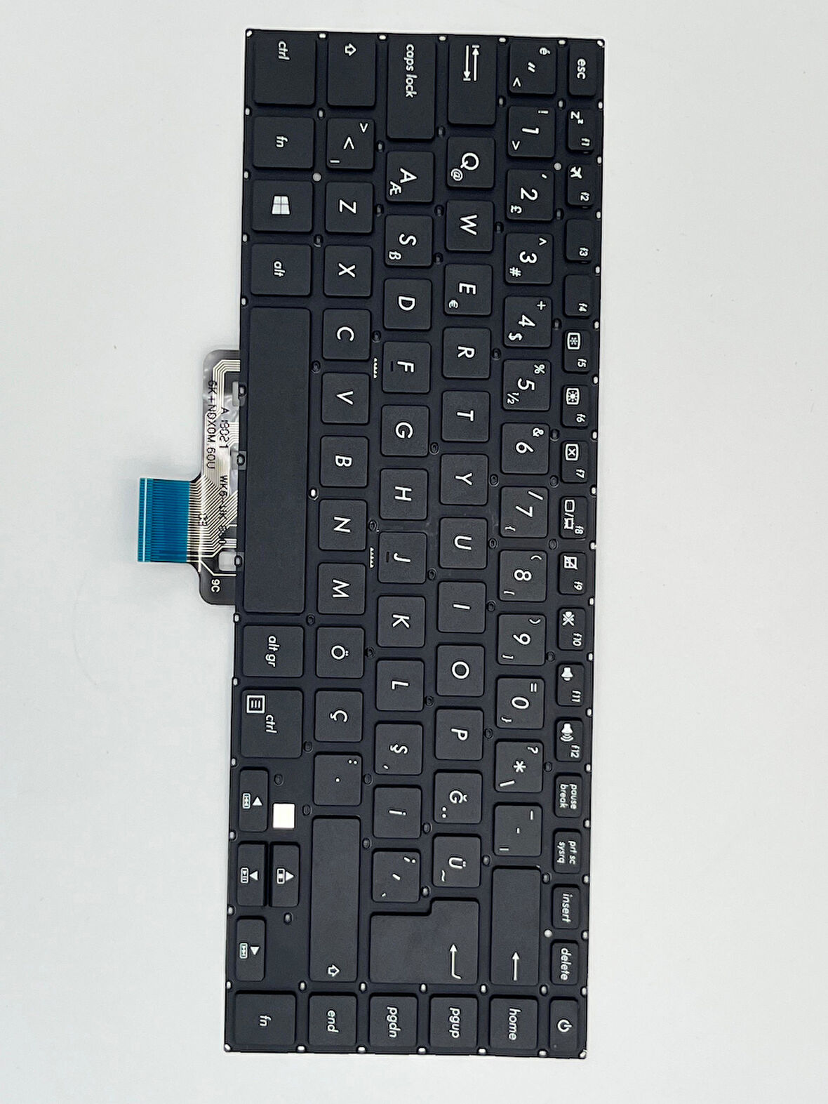ASUS VivoBook F510UA Uyumlu Işıklı (Ledli) Laptop Klavyesi