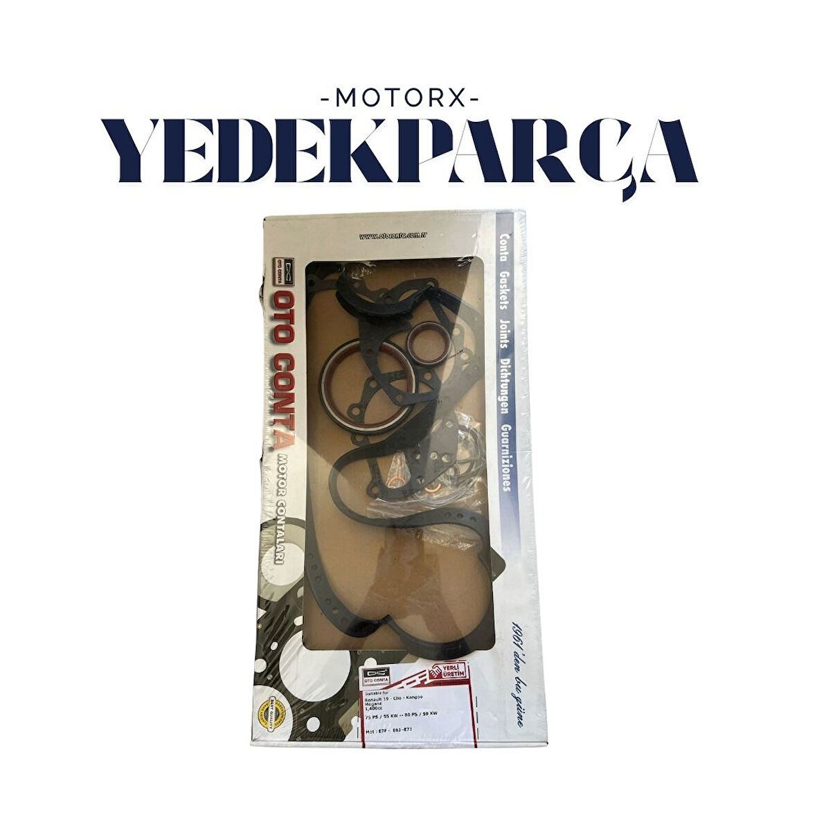 ALT TAKIM CONTASI R19-CLIO 1.4 8V ENJEKTÖRLÜ E6J-E7J KEÇELİ OTO CONTA 40116004