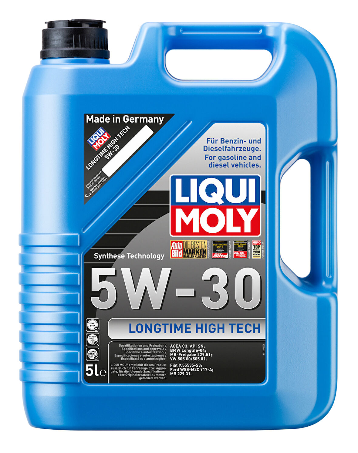LIQUI MOLY 5W30 LONGTIME HIGH TECH 4LT