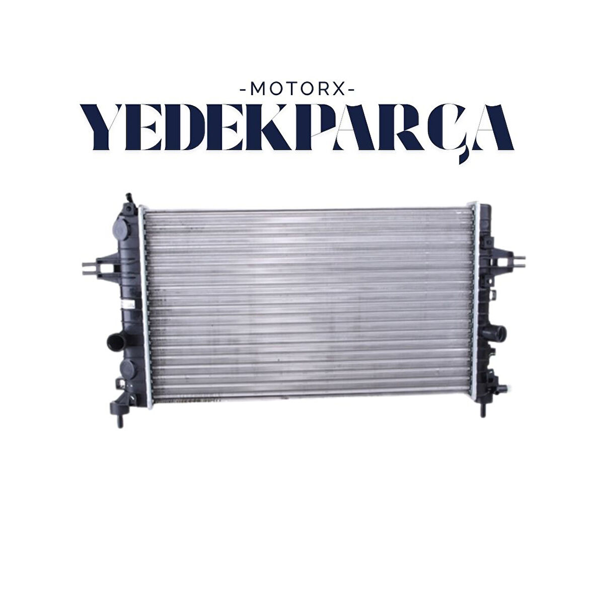 Radyatör Opel Astra H 04 Zafıra 05 1.6 1.8 Mt Ac Nac 23Mm Al Mknk 605×359X23