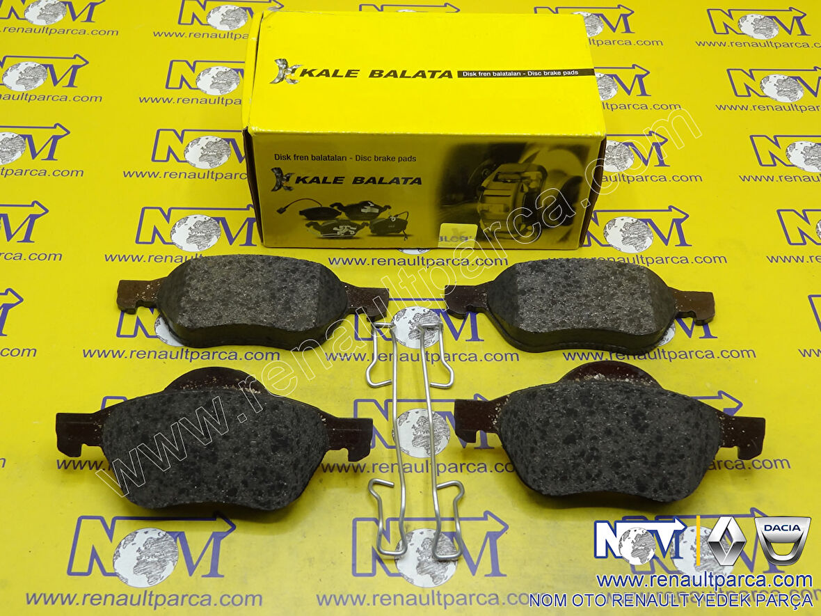 Ön Fren Balatası Megane 2 LAGUNA III 12> COUPE 1.5 DCI 280mm disk için Kale 2321518315