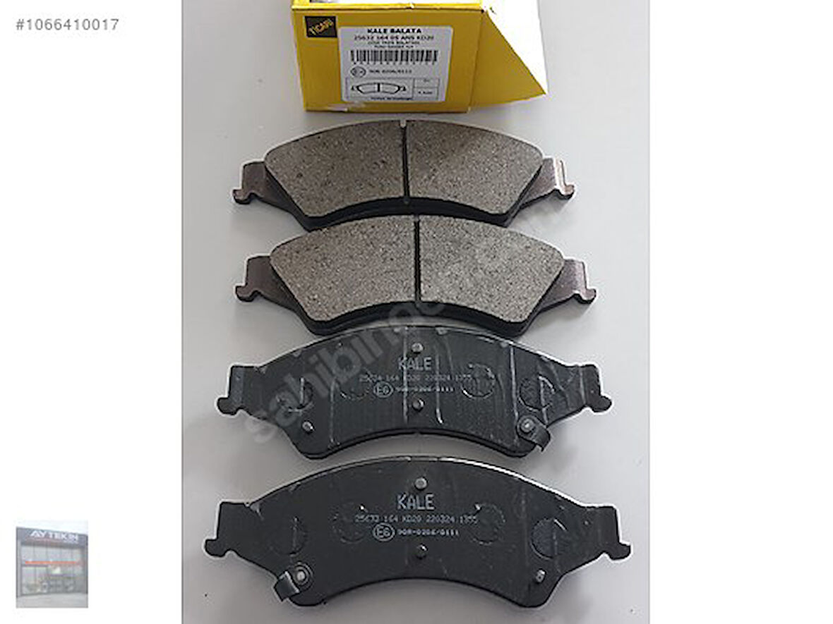 Fren Balatası Ön – Ford Ranger (TKE) 2.2 TDCI / 2.5 TDCI / 3.0 TDCI 4×4 (2011–), Mazda BT-50 2.5 CD 4×4 (2006–) Uyumlu