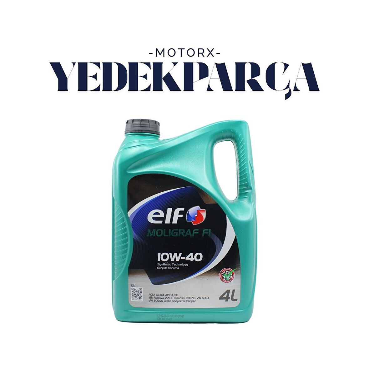 10W40 Elf 4Lt. Molıgraf F1 Synthetıc Tecnology Motor Yağı