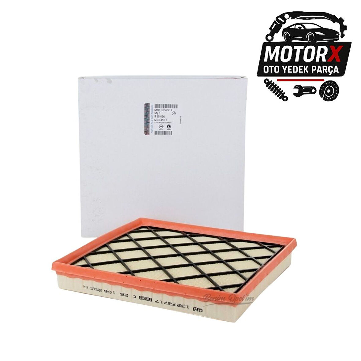 Hava Filtresi Astra J 1.4 16V-1.6 16V-2.0Cdti Turbo 09 Cruze 09 2.0 Cdı Süngerli