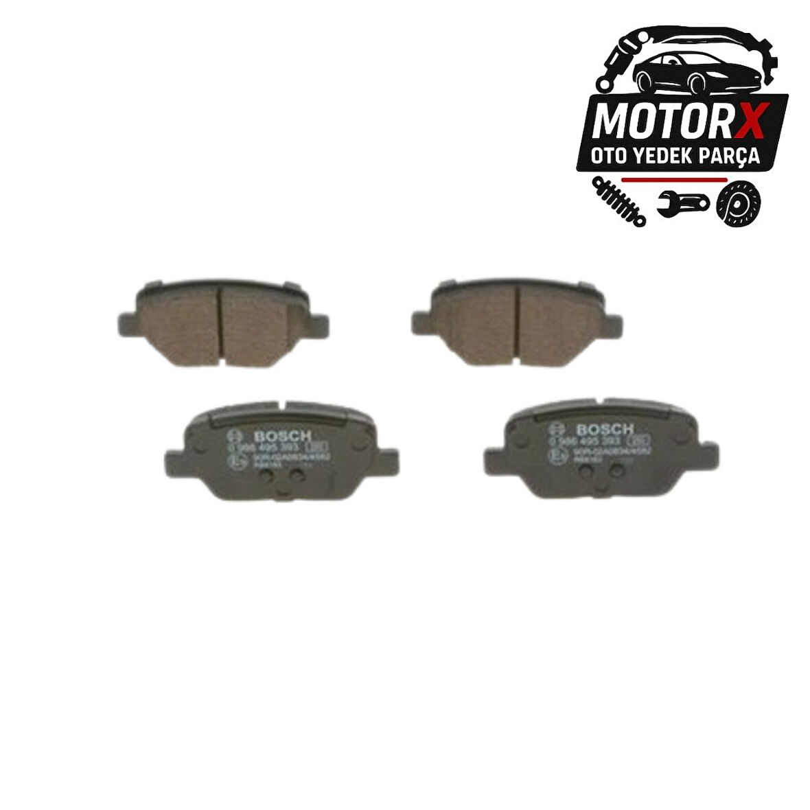 Fren Balatası Arka Fiat Egea 1.3-1.4-1.6-1.6D