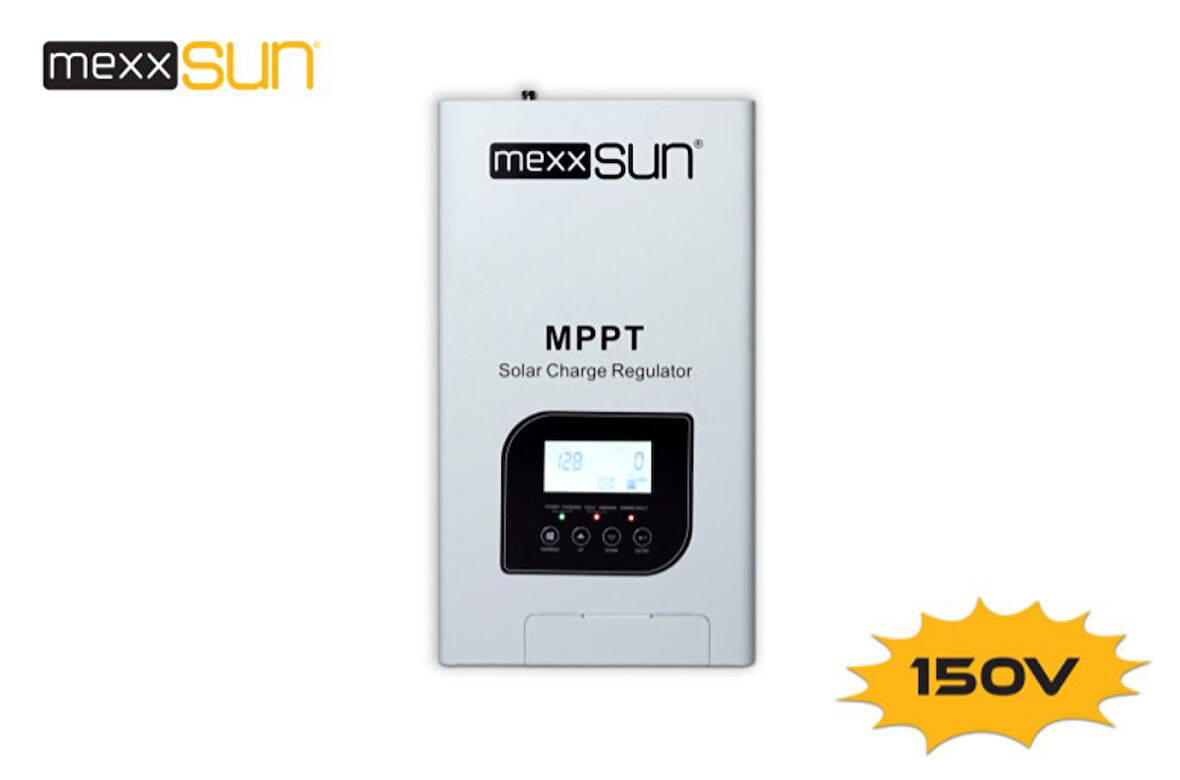Mexxsun - İnges 100 Amper MPPT Şarj Kontrol Cihazı - 12/24/36/48 Volt sistem için solar şarj kesici