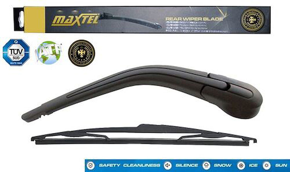 Maxtel 12611245 Arka Silecek Kolu ve Süpürgesi Peugeot Expert Çift Kapı 2007› 350mm 6422.41