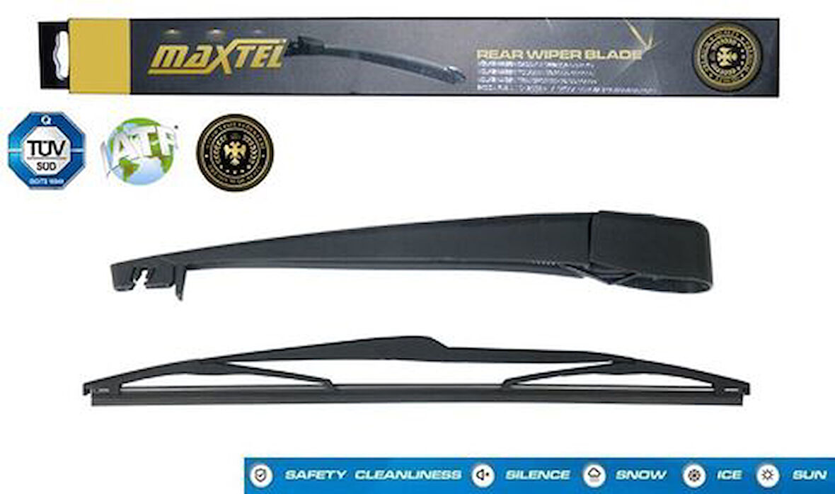 Maxtel 12613253 Arka Silecek Kolu ve Süpürgesi Citroen C3 Mkı 2002 2009 360mm 6429.HE