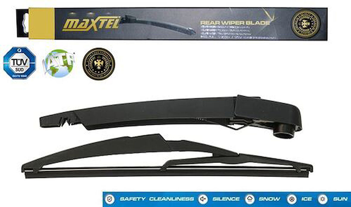 Maxtel 12615356 Arka Silecek Kolu ve Süpürgesi Dacia Lodgy 2012› 290mm 287815304R