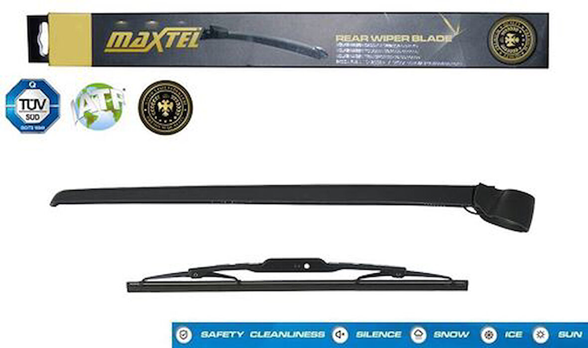Maxtel 12631338 Arka Silecek Kolu ve Süpürgesi Audi Q7 2006 2015 330mm 4L0955407